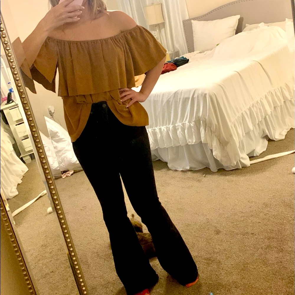 Sugar Lips off the shoulder top